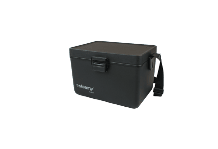 Steamy Classy 12 (12 Liter) Koelbox met Schouderband Raven Black