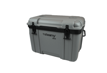 Steamy BMX (26 Liter) Grijs | Koelbox voor de Bouw!