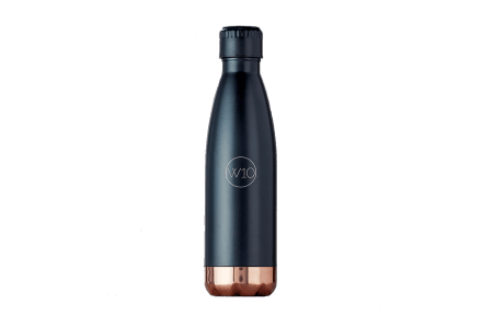 W10 Bevington RVS waterfles (480 ml) zwart