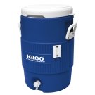 5 Gallon Seat Top (19 Liter) Isolierter Getränkespender Blau inklusive Becherhalter